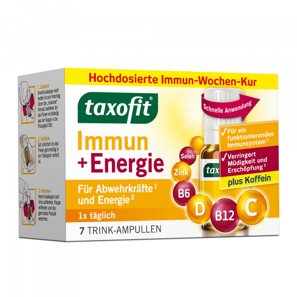 Abbildung für TAXOFIT Immun&Energie Trinkampullen
