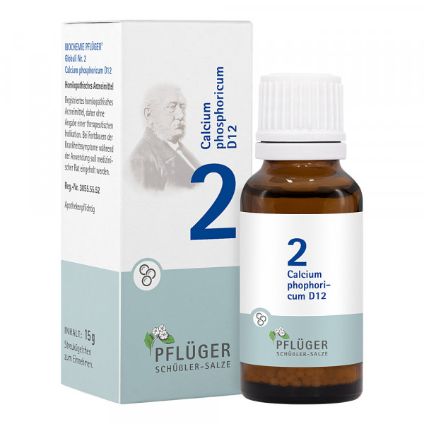 Abbildung für BIOCHEMIE Pflüger 2 Calcium phosphoricum D 12 Gl.