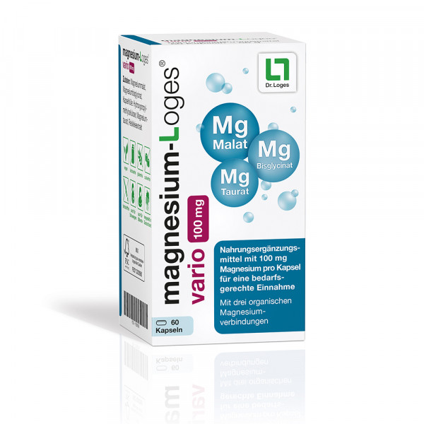 Abbildung für MAGNESIUM-LOGES vario 100 mg Kapseln