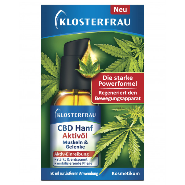 Abbildung für KLOSTERFRAU CBD Hanf Aktivöl