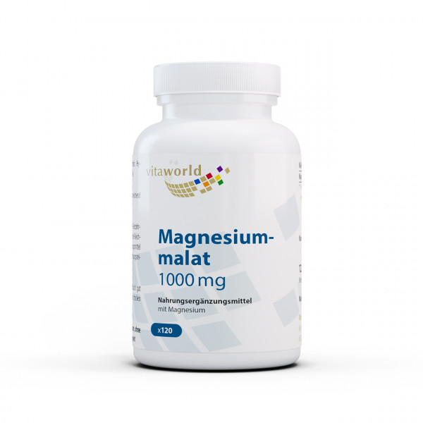 Abbildung für MAGNESIUMMALAT 1000 mg Kapseln
