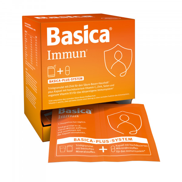 Abbildung für BASICA Immun Trinkgranulat+Kapsel f.30 Tage