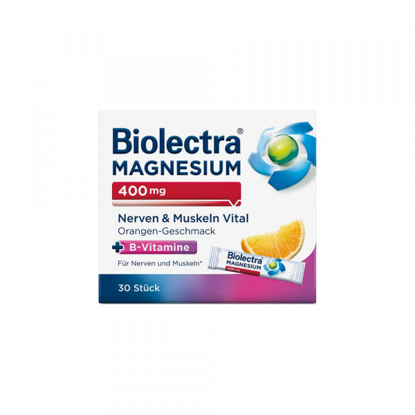Abbildung für BIOLECTRA Magnesium 400 mg Nerven & Muskeln Vital