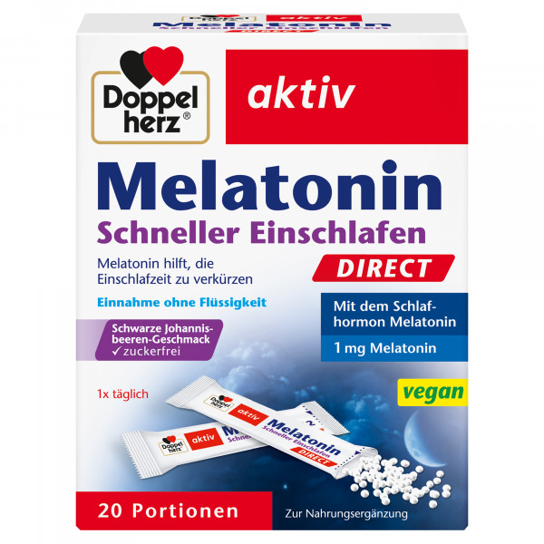 Abbildung für DOPPELHERZ Melatonin Direct Schneller Einschlafen