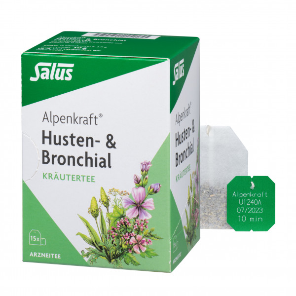 Abbildung für ALPENKRAFT Husten- & Bronchial Kräutertee Salus