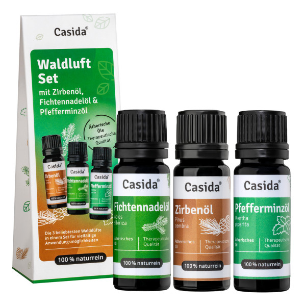 Abbildung für WALDLUFT Set Zirben&Fichtennadel&Pfefferminz Öl