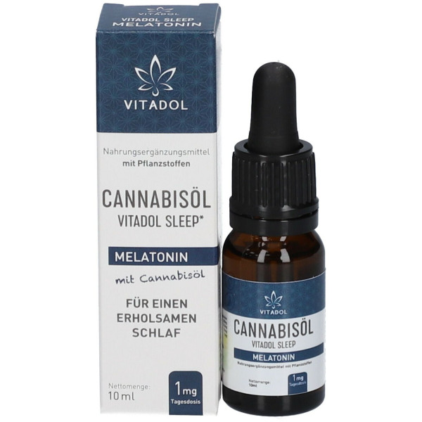 Abbildung für MELATONIN 10ml/25mg Cannabisöl Vitadol Sleep Tro.