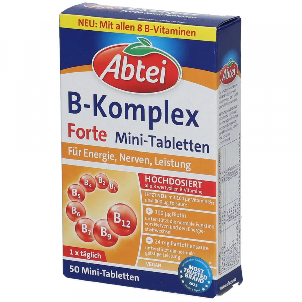 Abbildung für ABTEI Vitamin B Komplex forte Tabletten