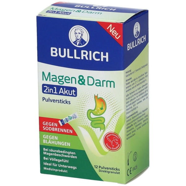 Abbildung für BULLRICH Magen & Darm 2in1 Akut Pulversticks