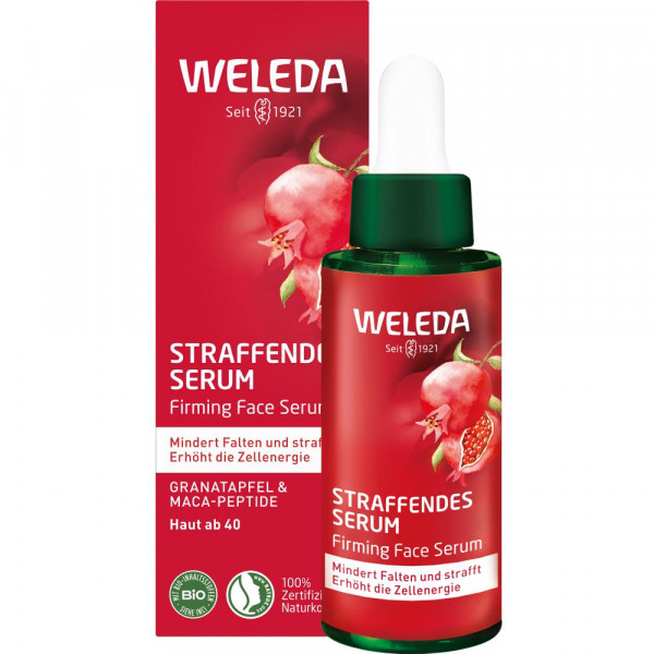 Abbildung für Weleda Straffendes Gesichtsserum Granatapfel & Maca-Peptide 