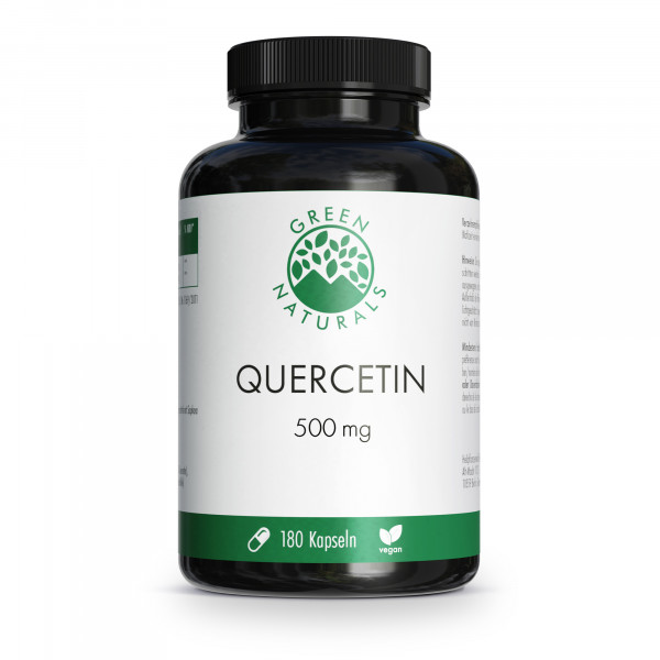 Abbildung für GREEN NATURALS® Quercetin 500 mg hochdosiert vegan
