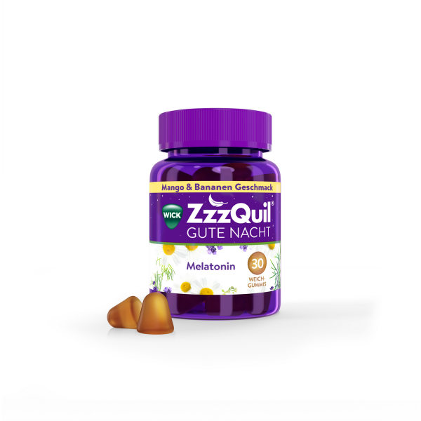 Abbildung für WICK ZzzQuil Gute Nacht Mango & Banane