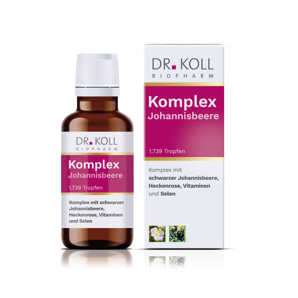 Abbildung für KOMPLEX Johannisbeere Dr.Koll Gemmo Heckenrose Tro