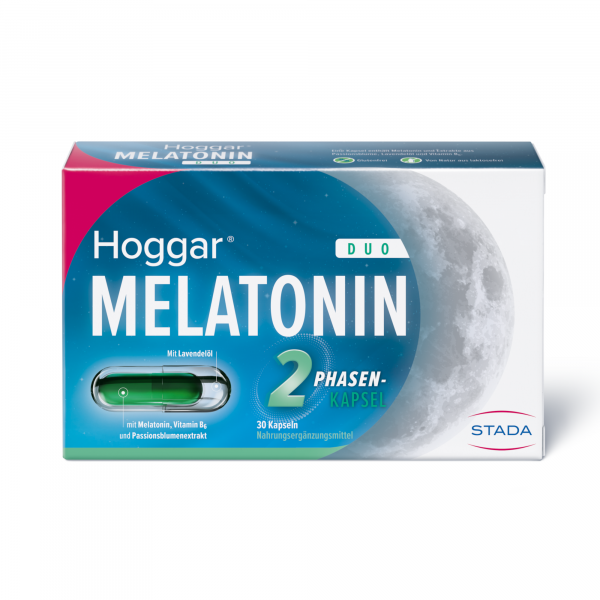 Abbildung für HOGGAR Melatonin DUO Einschlaf-Kapseln