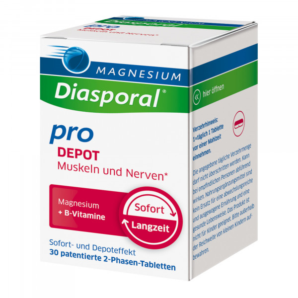 Abbildung für MAGNESIUM DIASPORAL pro B-Vit.DEPOT Musk.+Nerv.Tab