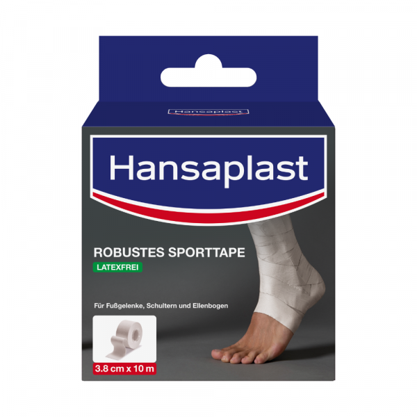Abbildung für HANSAPLAST robustes Sporttape 3,8 cmx10 m weiß