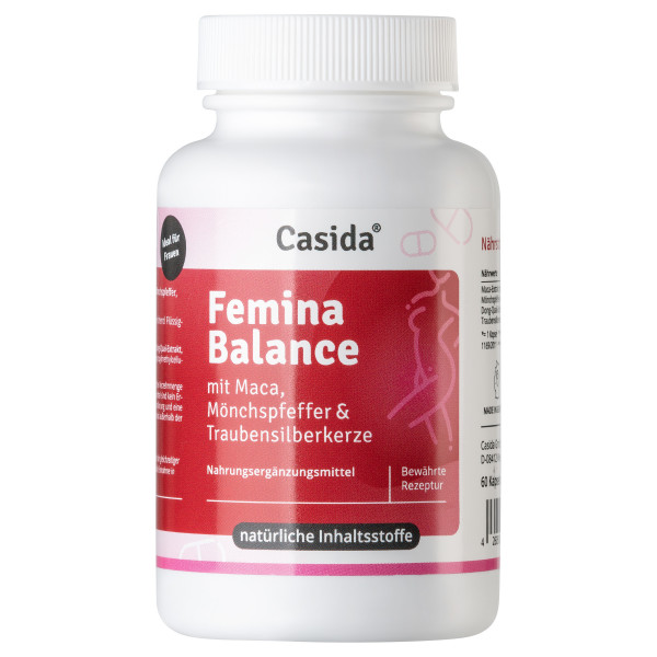 Abbildung für FEMINA Balance mit Maca & Mönchspfeffer Kapseln