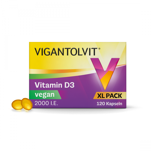 Abbildung für VIGANTOLVIT 2000 I.E. Vitamin D3 vegan Weichkaps.
