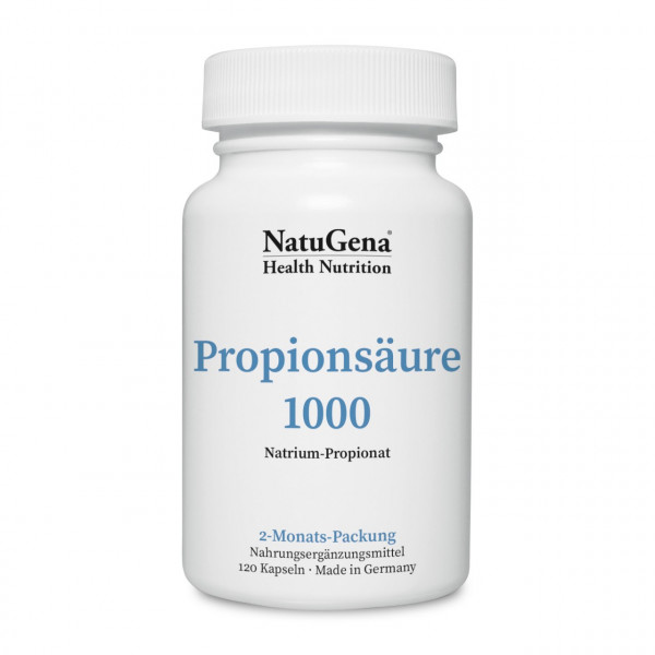 Abbildung für PROPIONSÄURE 1000 Natrium-Propionat vegan Kapseln