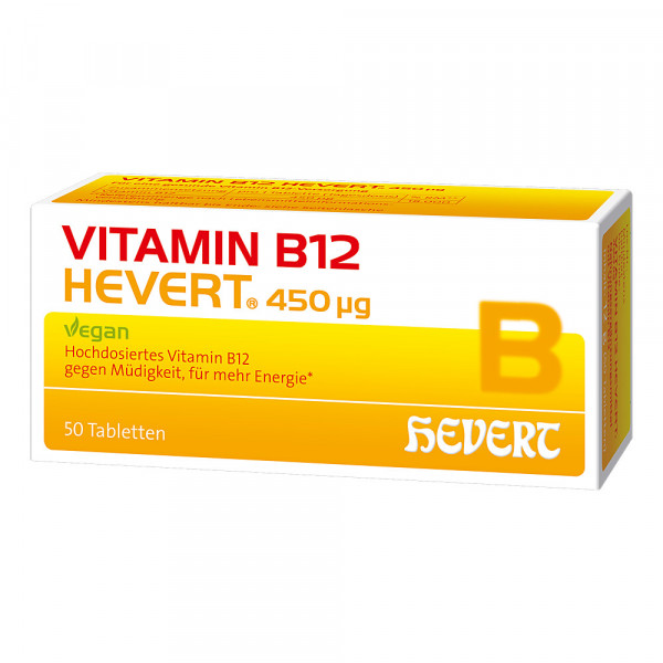 Abbildung für VITAMIN B12 HEVERT 450 μg Tabletten