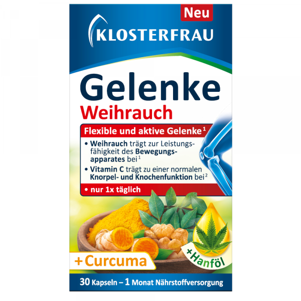 Abbildung für KLOSTERFRAU Gelenke Weihrauch Weichkapseln