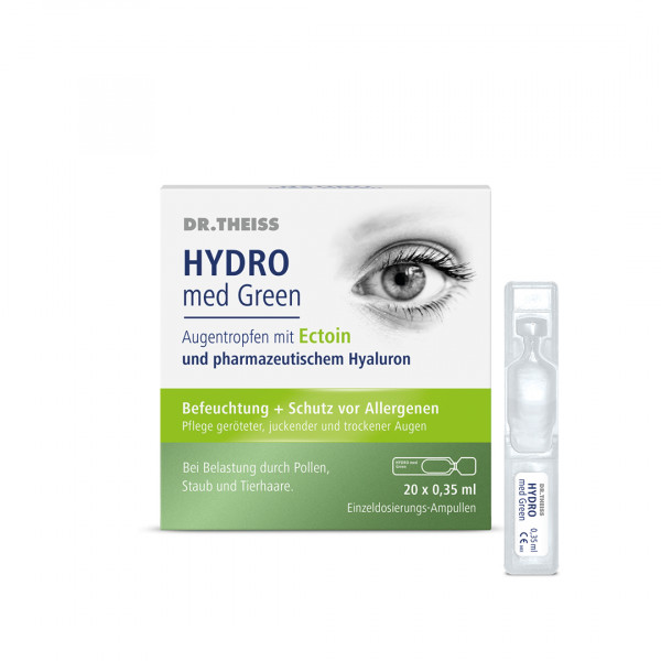 Abbildung für DR. THEISS Hydro med Green Augentropfen