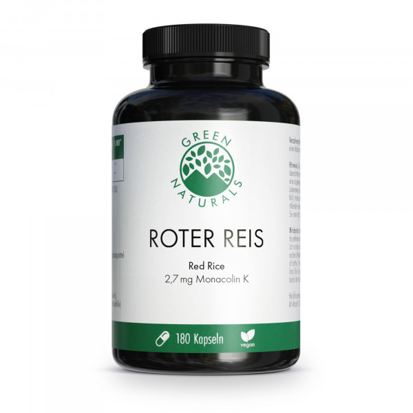 Abbildung für GREEN NATURALS roter Reis Monacolin K vegan Kaps.