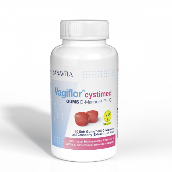 Abbildung für VAGIFLOR cystimed Gums D-Mannose PLUS