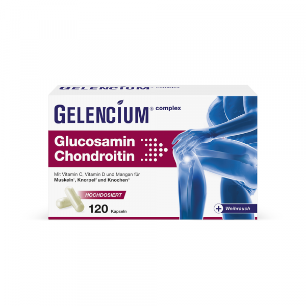 Abbildung für GELENCIUM Glucosamin Chondroitin hochdos.Vit C Kps