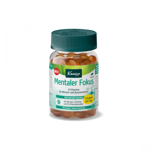 Abbildung für KNEIPP Mentaler Fokus Gummies