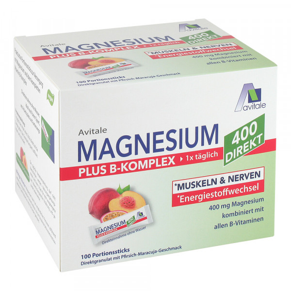 Abbildung für MAGNESIUM 400+B-Komplex direkt Pfir.Mar.Gra.Sticks