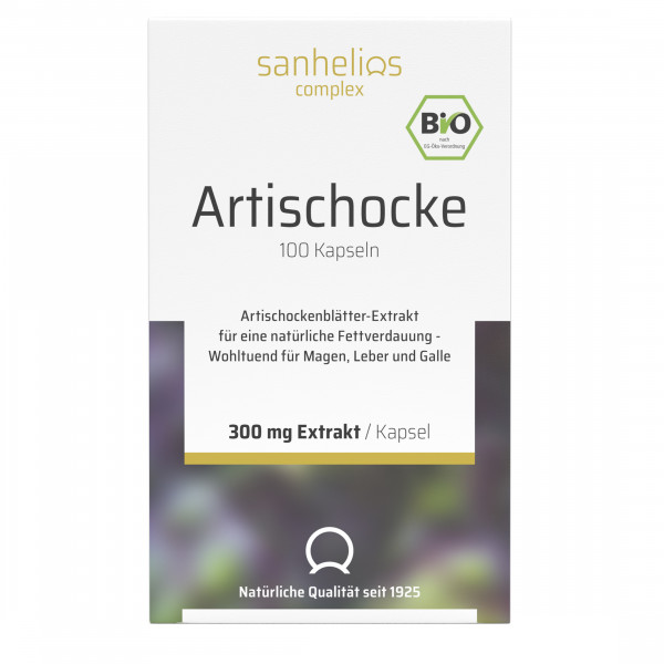 Abbildung für SANHELIOS Bio Artischocke Kapseln