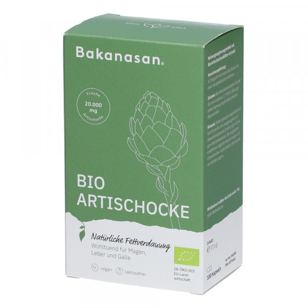 Abbildung für BAKANASAN Bio Artischocke Kapseln