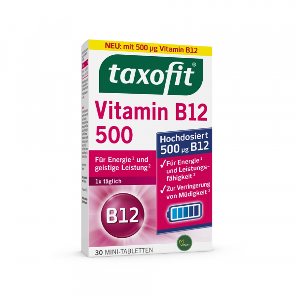 Abbildung für TAXOFIT Vitamin B12 500 Minitabletten