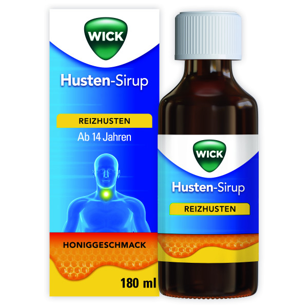 Abbildung für WICK Husten-Sirup gegen Reizhusten mit Honig