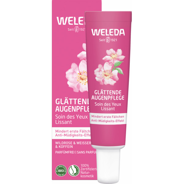 Abbildung für WELEDA glättende Augenpflege Wildrose & weißer Tee