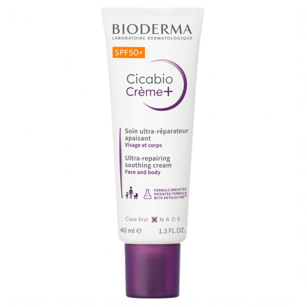 Abbildung für Cicabio Creme+ LSF 50+ Repariende und beruhigende Wundpflege-Creme mit Sonnenschutz
