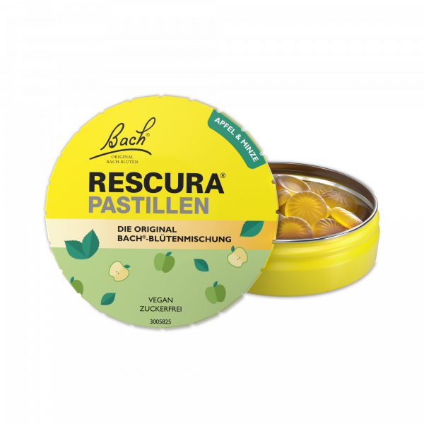 Abbildung für BACHBLÜTEN Original Rescura Pastillen Apfel-Minze