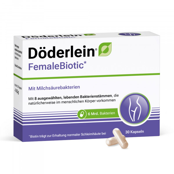 Abbildung für DÖDERLEIN Female Biotic m.Milchsäurebakterien Kps.
