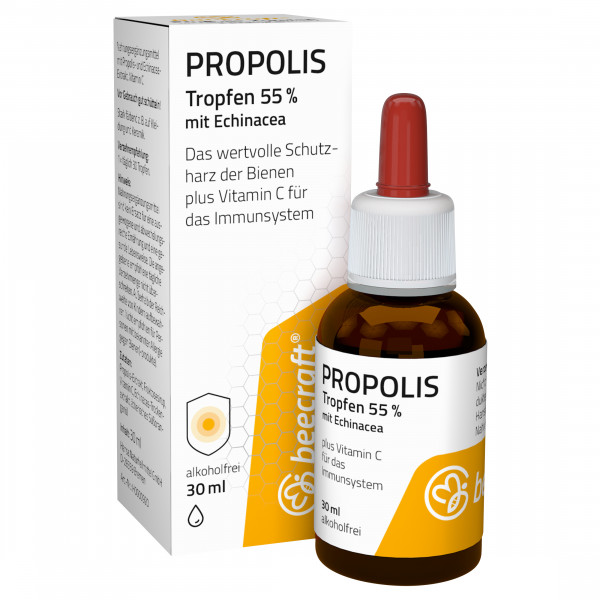 Abbildung für BEECRAFT Propolis Tropfen 55% plus Echinacea
