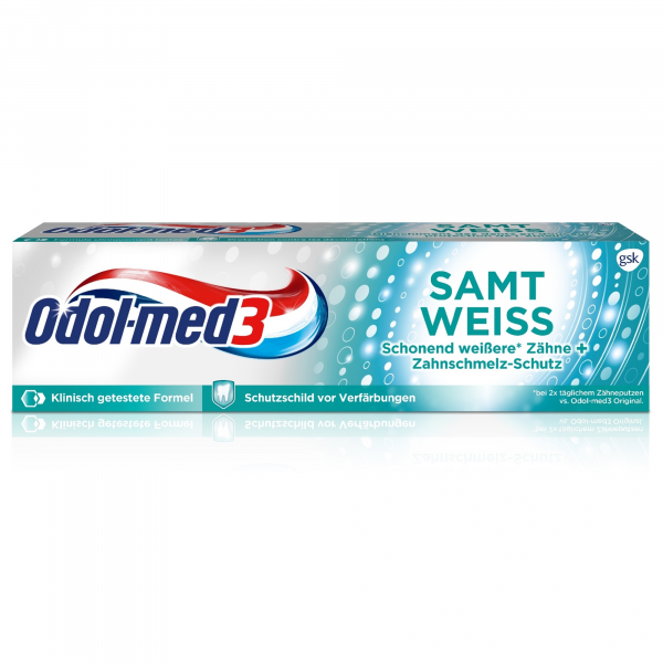 Abbildung für Odol-med3 Samtweiss Zahnpasta