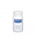 PURE ENCAPSULATIONS Vitamin K &amp; D Kapseln