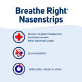 BESSER Atmen Breathe Right Nasenpfl.normal transp.