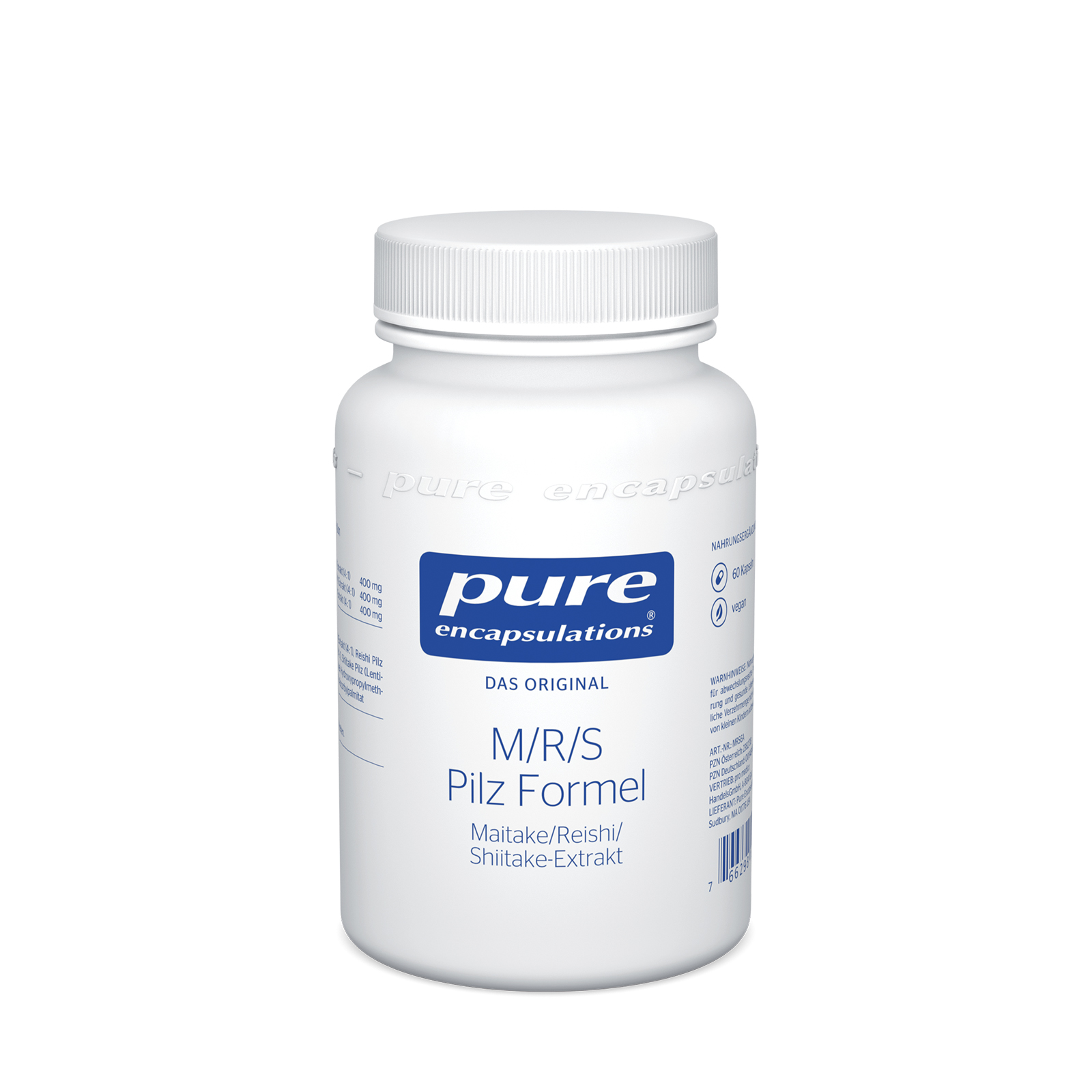 PURE ENCAPSULATIONS M/R/S Pilz Formel Kapseln Abbildung für PURE ENCAPSULATIONS M/R/S Pilz Formel Kapseln