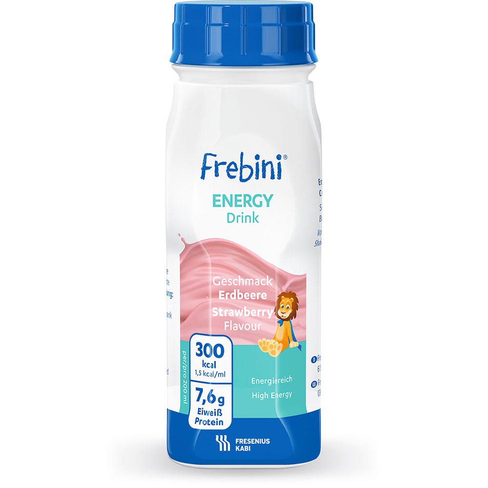 FREBINI Energy Drink Erdbeere Trinkflasche Abbildung für FREBINI Energy Drink Erdbeere Trinkflasche