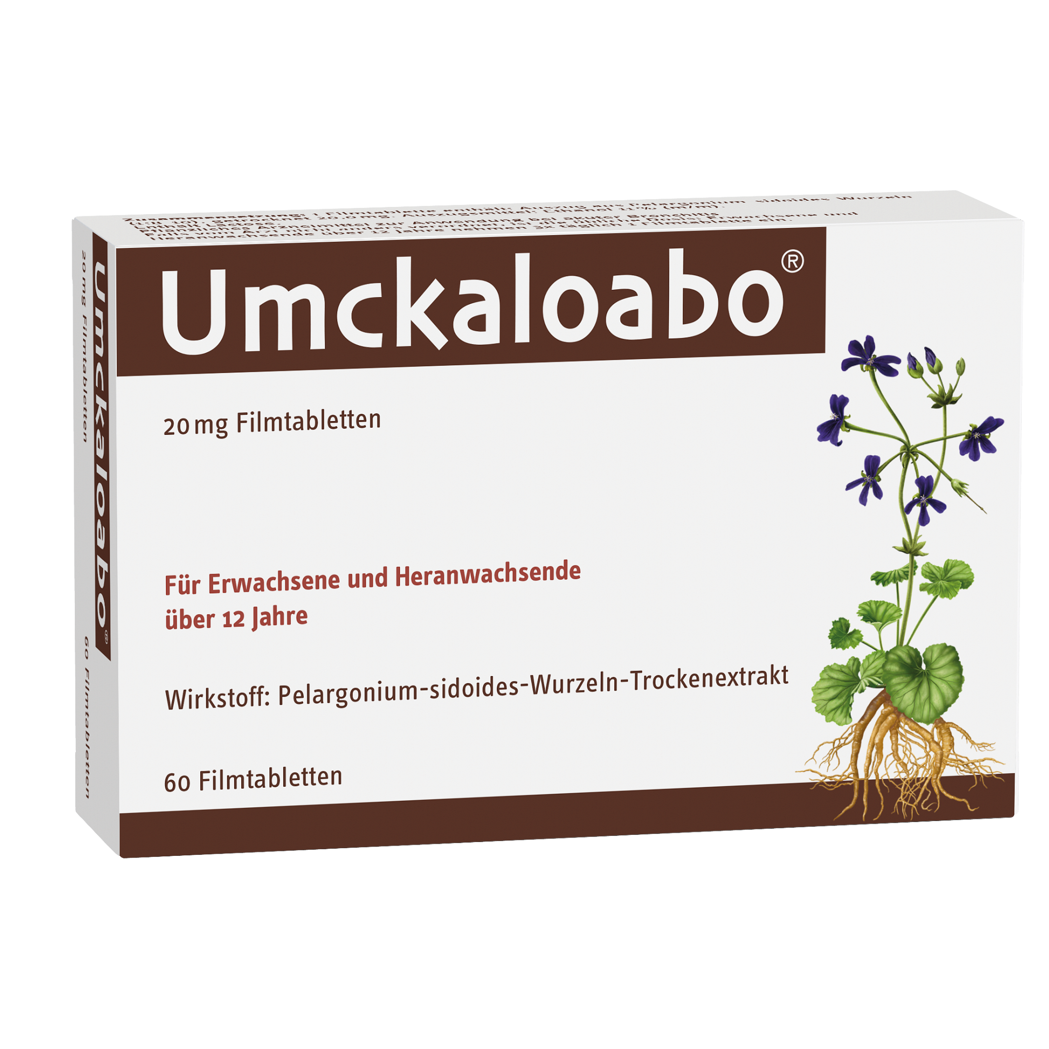 UMCKALOABO 20 mg Filmtabletten Abbildung für UMCKALOABO 20 mg Filmtabletten