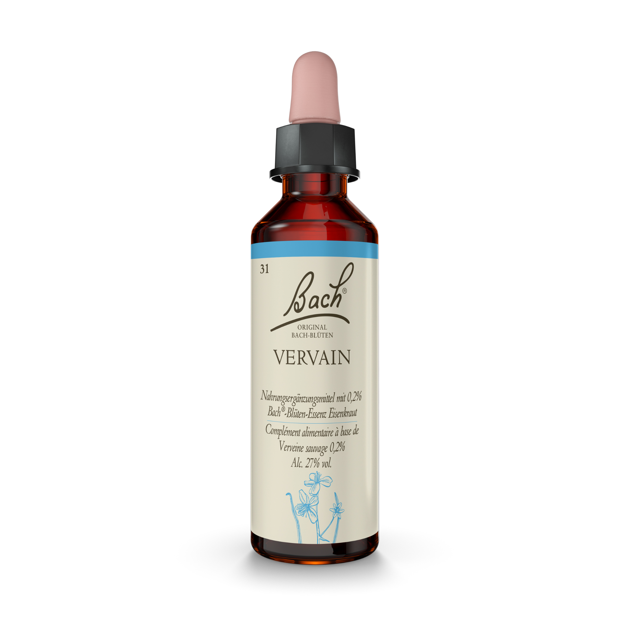 Original Bachblüten Vervain 20ml Abbildung für Original Bachblüten Vervain 20ml