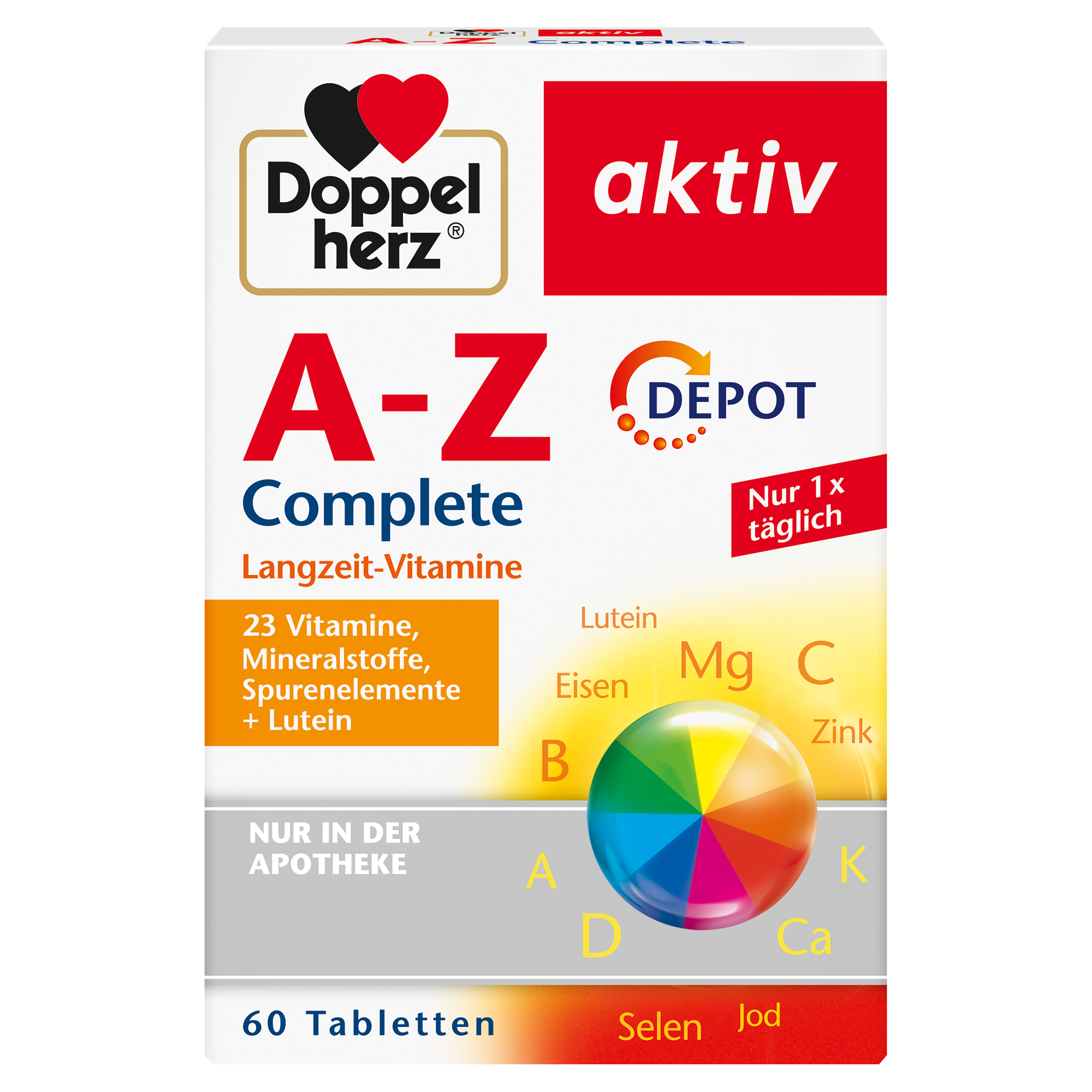 DOPPELHERZ A-Z Depot Tabletten Abbildung für DOPPELHERZ A-Z Depot Tabletten