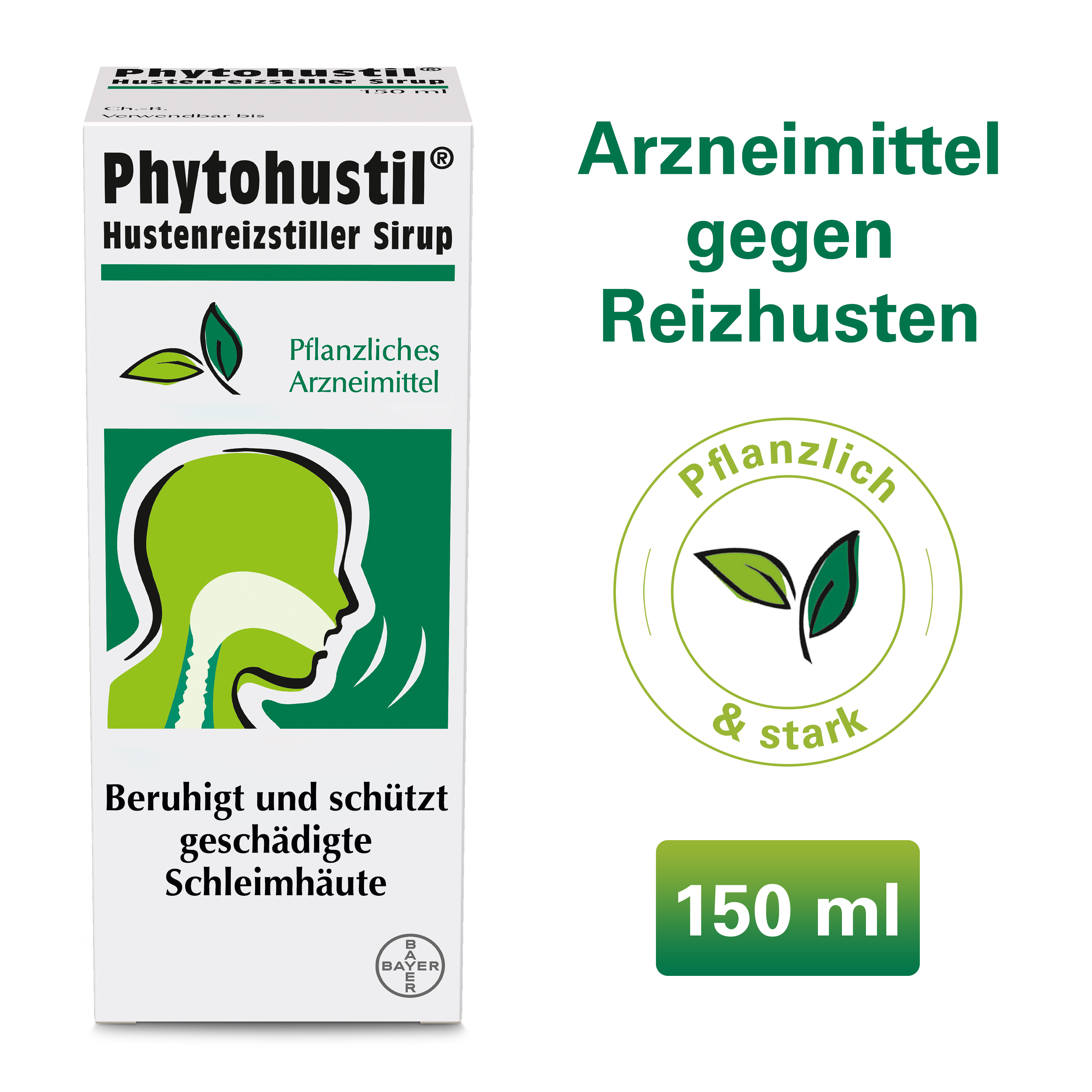 PHYTOHUSTIL Hustenreizstiller Sirup Abbildung für PHYTOHUSTIL Hustenreizstiller Sirup