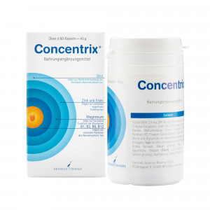 CONCENTRIX Kapseln Abbildung für CONCENTRIX Kapseln